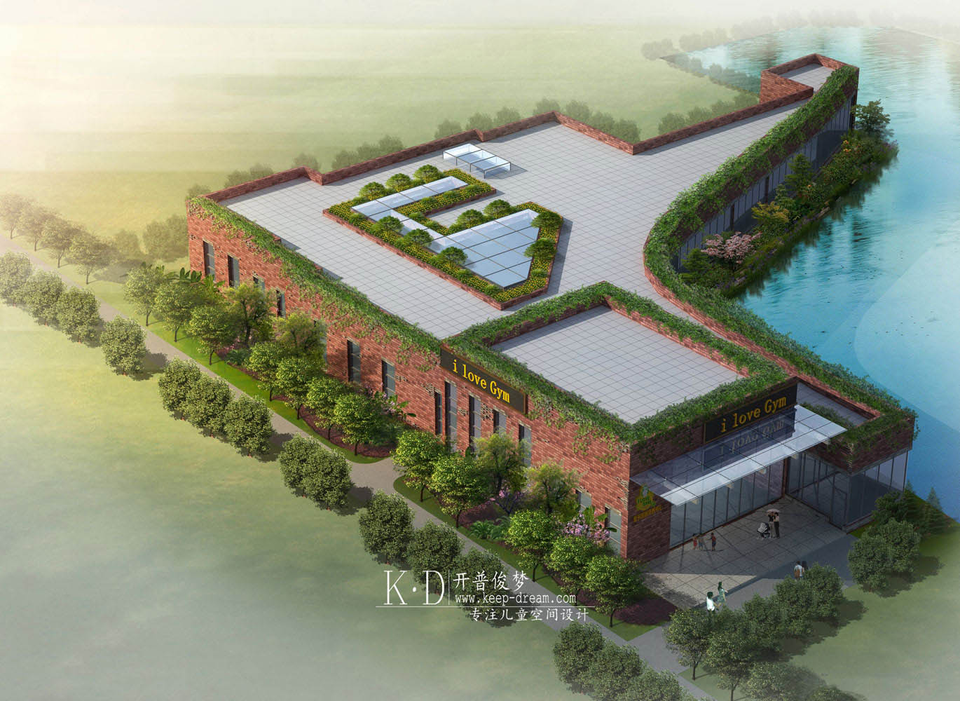 衡阳爱乐早教中心设计图 公园改造早教中心设计图