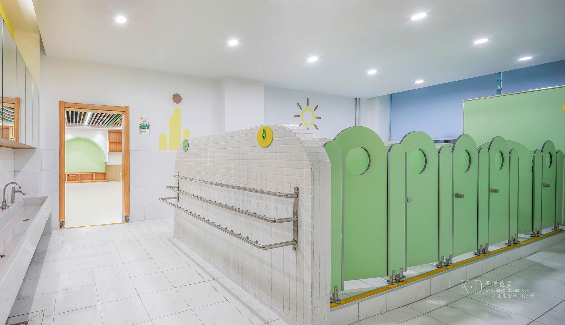 幼儿园装修卫生间环境设计要点 -广东博点装饰设计工程有限公司